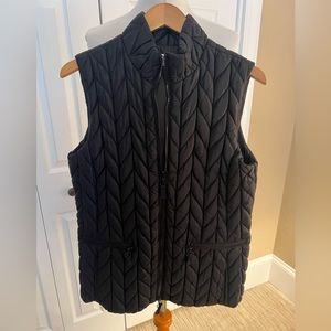 Women’s Black Quilted Vest